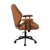 Living Fusion Richter Faux Leather Home Office Chair