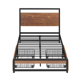 Living Fusion Cyrene Bed Frame with Drawers