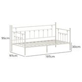 Living Fusion Isla 3 Seater Single Daybed
