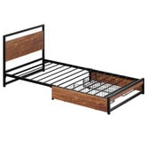 Living Fusion Cyrene Bed Frame with Drawers