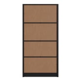 Living Fusion Myles 4 Tier Display Cabinet with LED