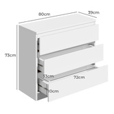 Living Fusion Jobelle 3 Drawer Chest