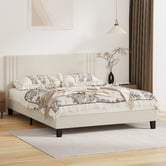 Living Fusion Anatol Velvet Platform Bed