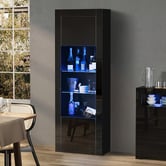 Living Fusion Hadley 2 Door LED Display Cabinet