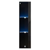 Living Fusion Taiga Wall-Mounted LED Display Cabinet