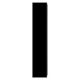 Living Fusion Taiga Wall-Mounted LED Display Cabinet