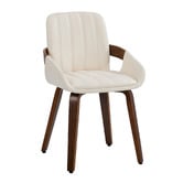 Living Fusion Elvian Faux Leather Dining Chairs