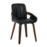 Living Fusion Elvian Faux Leather Dining Chairs