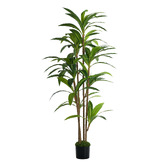 Living Fusion 150cm Potted Faux Dracaena Trees