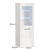Living Fusion Arden LED Display Cabinet