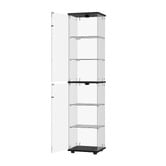 Living Fusion Kieran Glass Display Cabinet with LED