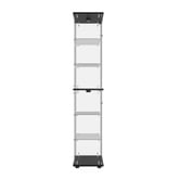 Living Fusion Kieran Glass Display Cabinet with LED