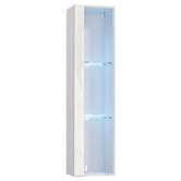 Living Fusion Taiga Wall-Mounted LED Display Cabinet
