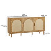 Living Fusion Montana 3 Door Sideboard