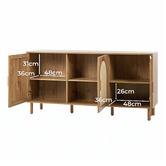 Living Fusion Montana 3 Door Sideboard