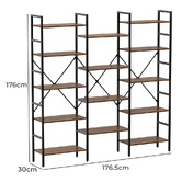 Living Fusion Zaylen Multi Tier Shelving Unit