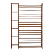 Living Fusion Emoryn Bamboo Shoe Rack