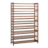 Living Fusion Emoryn 8 Tier Bamboo Shoe Rack
