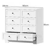 Living Fusion Aurora 8 Drawer Chest
