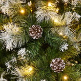 Living Fusion Feliz LED Snowy Christmas Tree