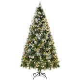 Living Fusion Feliz LED Snowy Christmas Tree