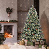 Living Fusion Frosted Effie LED Christmas Tree