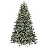 Living Fusion Frosted Effie LED Christmas Tree