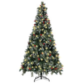 Living Fusion Noel LED Christmas Tree with Ornaments