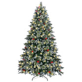 Living Fusion Frosted Effie LED Christmas Tree