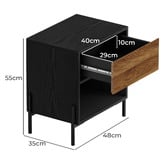 Living Fusion Norton Bedside Table