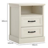 Living Fusion Somer Bedside Table