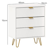 Living Fusion Reno 3 Drawer Chest