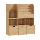Living Fusion Kids' Nash Bookcase with Storage