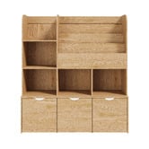 Living Fusion Kids' Nash Bookcase with Storage
