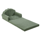 Living Fusion Kids' Clarion Sherpa Fleece Sofa Bed