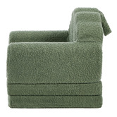 Living Fusion Kids' Clarion Sherpa Fleece Sofa Bed