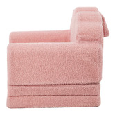 Living Fusion Kids' Clarion Sherpa Fleece Sofa Bed