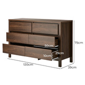 Living Fusion Culver 6 Drawer Chest
