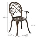 Living Fusion 2 Seater Harriet Outdoor Bistro Set