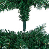Living Fusion 180cm Frosted Green Slim LED Christmas Tree