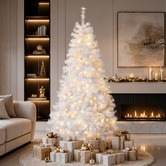 Living Fusion White Tinseltown LED Christmas Tree