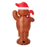 Living Fusion Gingerbread Man LED Inflatable Christmas Decoration