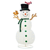 Living Fusion Chilly Snowman LED Christmas Decoration