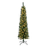 Living Fusion 180cm Green Slim LED Christmas Tree