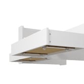 Living Fusion White Cassandra Bed with USB Port &amp; Drawers