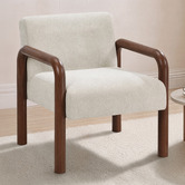 Living Fusion Geneva Upholstered Accent Chair