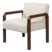 Living Fusion Geneva Upholstered Accent Chair