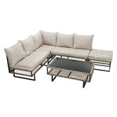 Living Fusion 6 Seater Calais Outdoor Modular Lounge Set