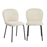 Living Fusion Serene Chenille Dining Chairs