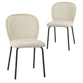 Living Fusion Serene Chenille Dining Chairs
